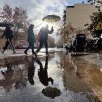 Lluvias intensas en Barcelona