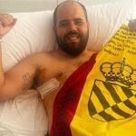 El cabo Iván Iglesias, de la Unidad Militar de Emergencias (UME) El cabo Iván Iglesias, de la Unidad Militar de Emergencias (UME)