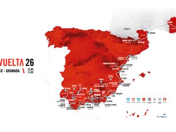 Recorrido de la Vuelta a Espa&ntilde;a
