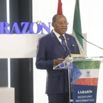 Jerónimo Osa Osa, ministro de Información, Prensa y Cultura