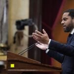 El l&iacute;der de Vox en el Parlament, Ignacio Garriga