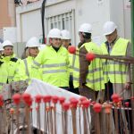 La vicepresidenta Isabel Blanco, acompa&ntilde;ada, entre otros de la consejera Leticia Garc&iacute;a y el alcalde Francisco Guarido, visitan las obras del Museo de la Semana Santa de Zamora