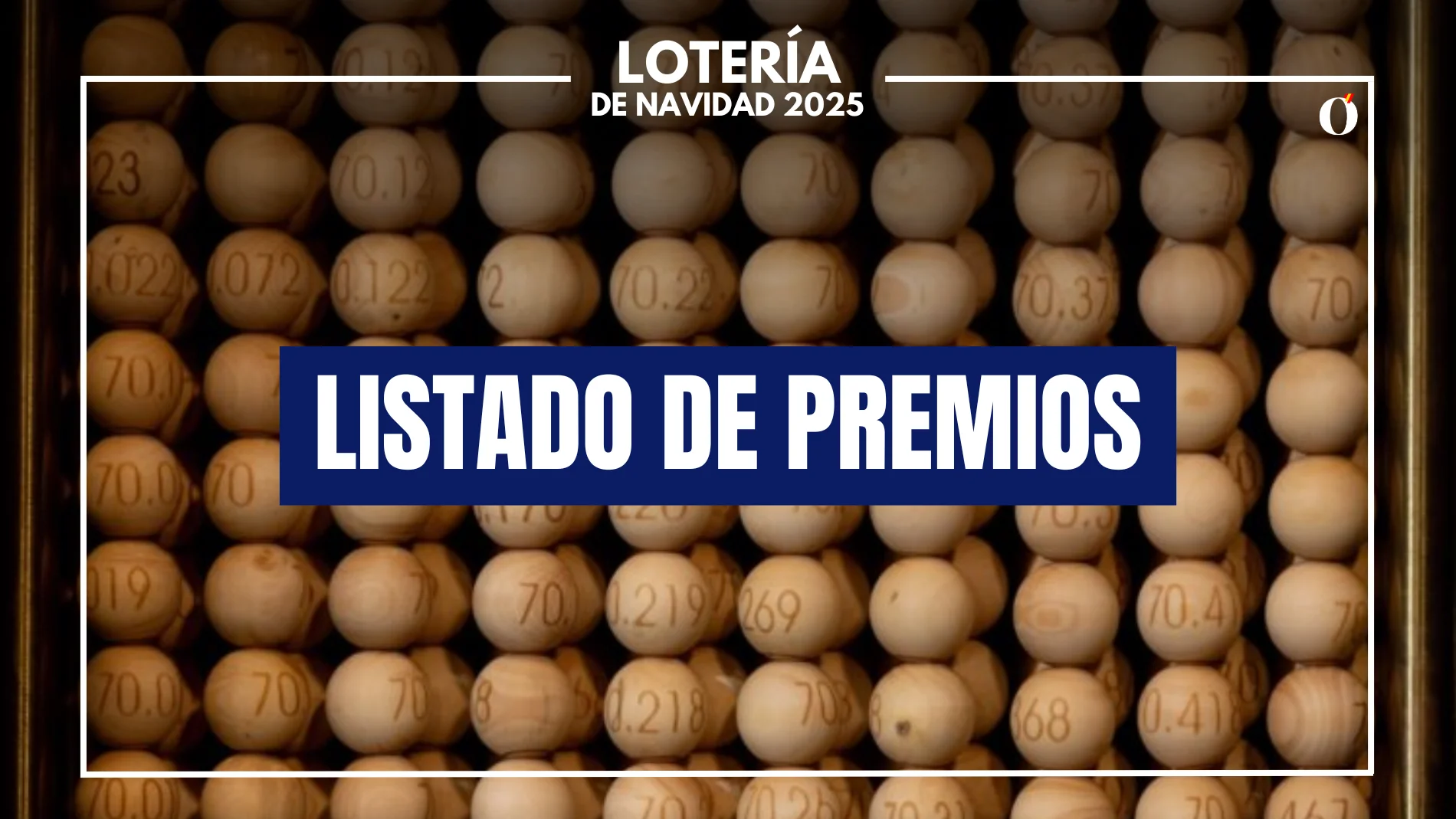 Listado de todos los premios de la Lotería de Navidad 2025: terminaciones y reintegros