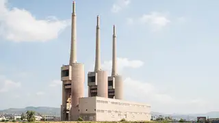 Las tres chimeneas de Barcelona Las tres chimeneas de Barcelona