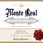 Monte Real Gran Reserva 2009 Edici&oacute;n Limitada 