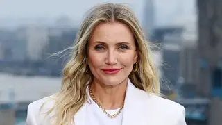 Cameron Díaz con piel radiante. Cameron Díaz con piel radiante.