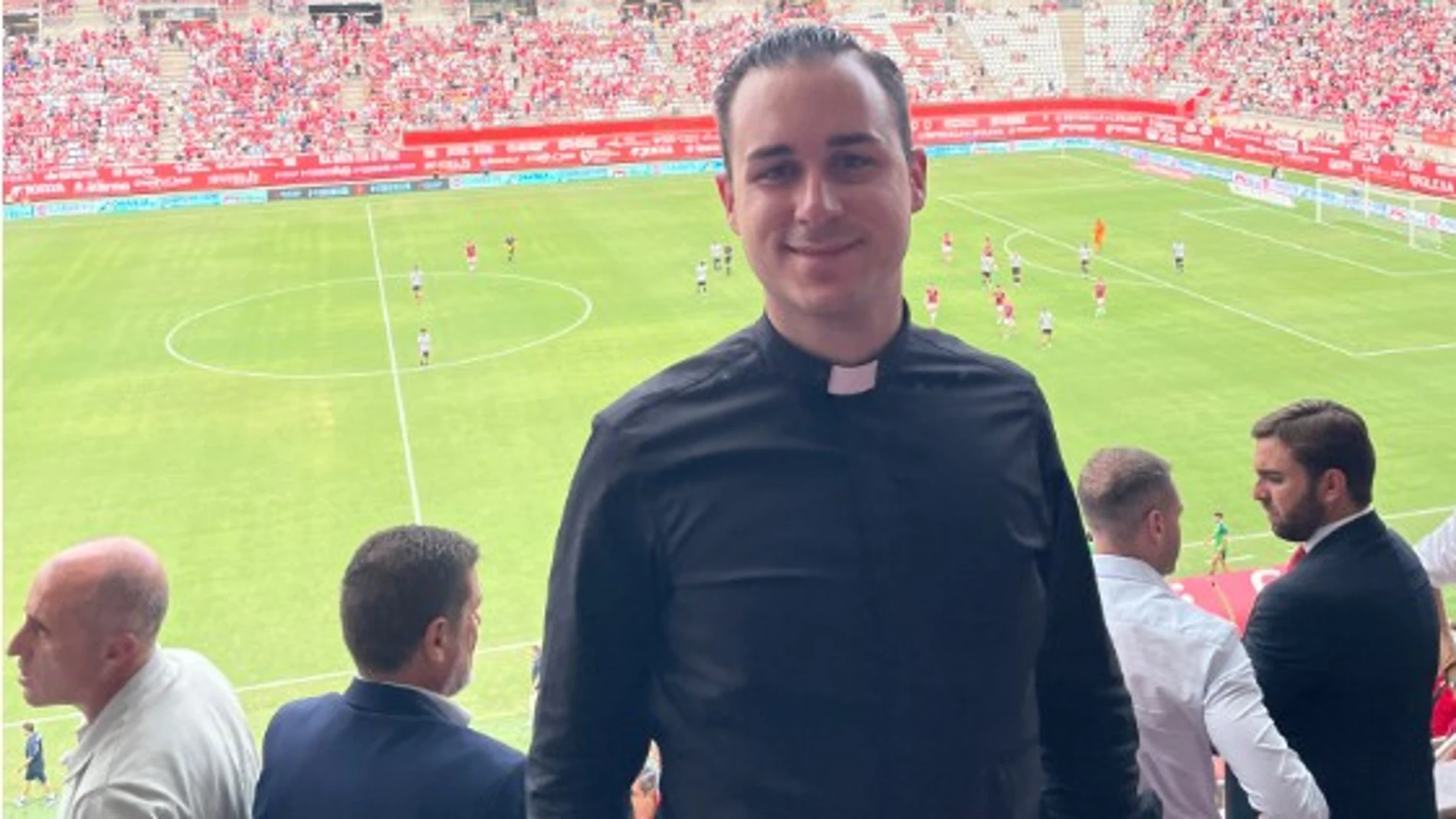 Miguel Tovar, capellán del Real Murcia