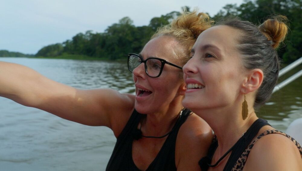 Rocío Carrasco y Anabel Dueñas