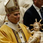Pope Leo XIV presides over Christmas Eve Midnight Mass in Vatican City