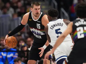 Jokic, indefendible para la defensa de los Timberwolves Jokic, indefendible para la defensa de los Timberwolves