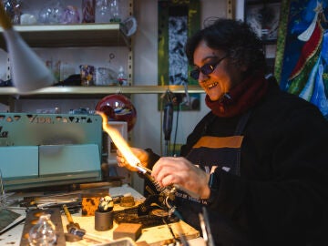 La artesana del vidrio, Ana Llavador