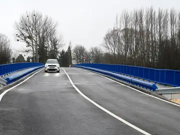 Mejora de una carretera en la provincia de Burgos Mejora de una carretera en la provincia de Burgos