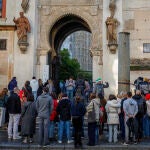 Turistas en el centro de Sevilla
