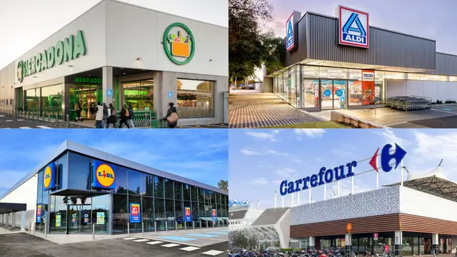 Imagen sobre varios supermercados Imagen sobre varios supermercados