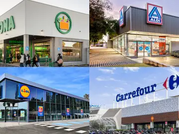 Imagen sobre varios supermercados Imagen sobre varios supermercados