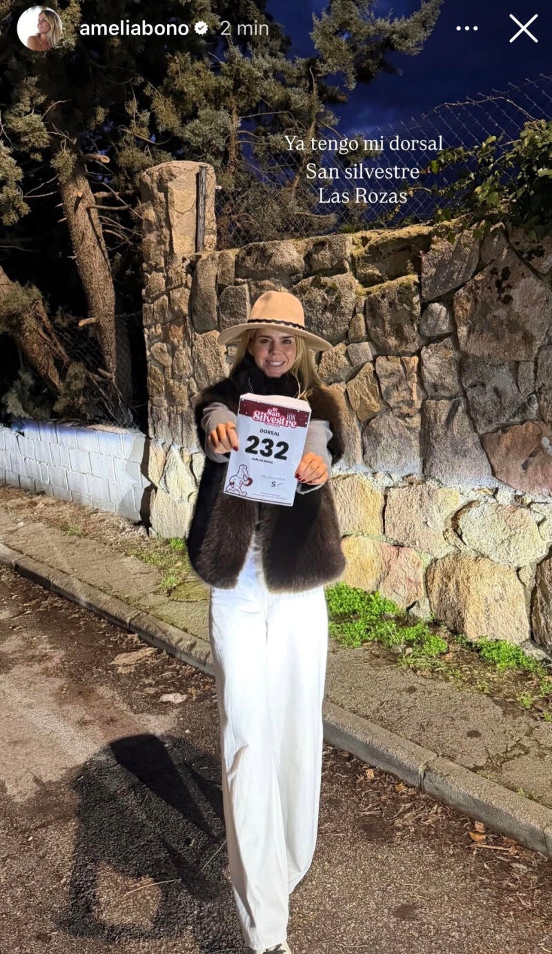 El look de Amelia Bono.