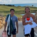 &Aacute;lex Gonz&aacute;lez y Marcos Llorente