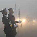 Heavy smog covers New Delhi