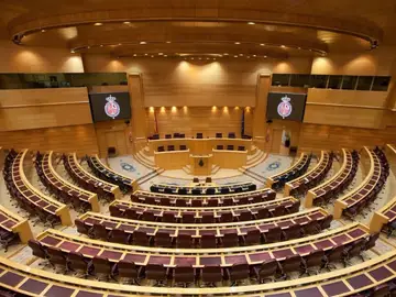 Vista de la Cámara del Senado Vista de la Cámara del Senado