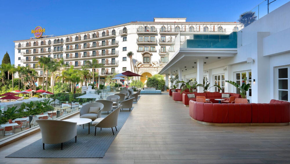 Terraza Hard Rock Hotel Marbella
