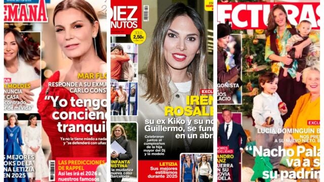 Portadas de las revistas del 30 de diciembre de 2025