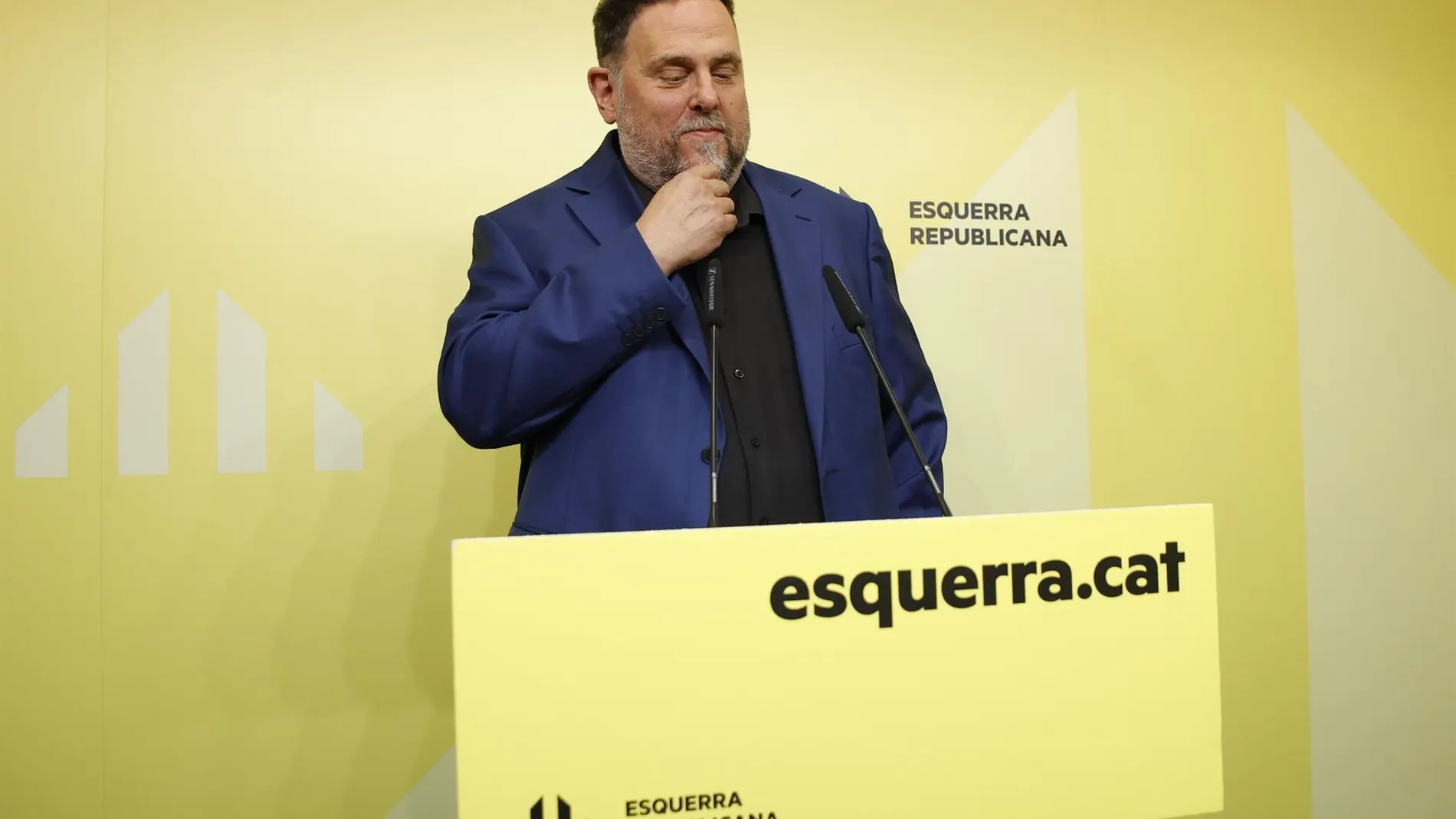 El presidente de ERC, Oriol Junqueras, afirma que el acuerdo está "cerca"