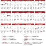 Calendario laboral de Madrid para 2026
