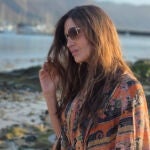 Sara Carbonero durante su escapada navide&ntilde;a a La Graciosa