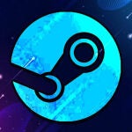 steam logo espacial