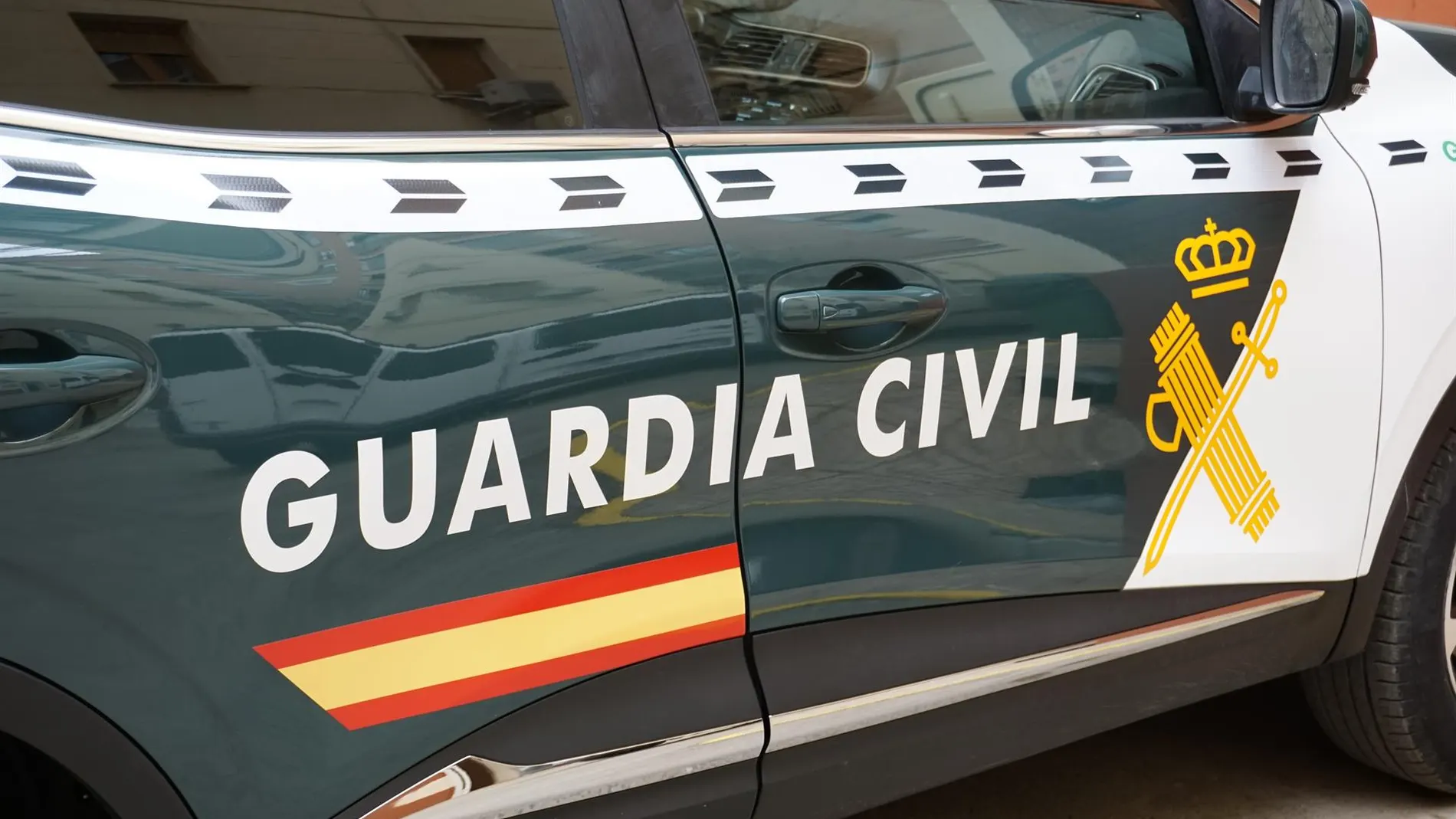 Vehículo de la Guardia Civil