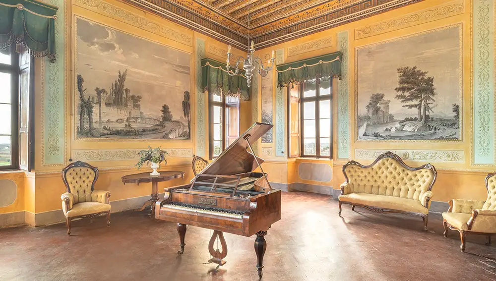 Una de las estancias interiores