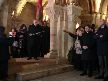 La colegiata de san Isidoro acoge un homenaje a la que fuera reina de León, Castilla y Galicia en el 900 aniversario de su muerte La colegiata de san Isidoro acoge un homenaje a la que fuera reina de León, Castilla y Galicia en el 900 aniversario de su muerte