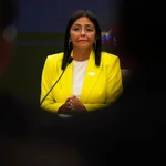 Delcy Rodriguez, la presidenta interina de Venezuela