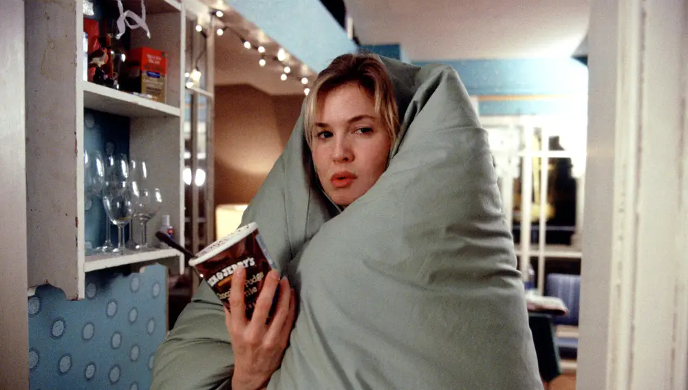 Escena de 'Bridget Jones'.