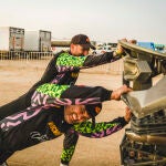 Nandu Jubany y Marc Sola tuvieron problemas en el pr&oacute;logo