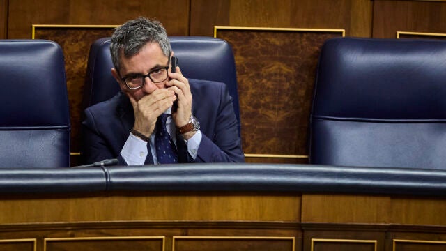 El ministro de Justicia, F&eacute;lix Bola&ntilde;os