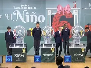 Sorteo de El Niño Sorteo de El Niño REMITIDA / HANDOUT por RTVE Fotografía remitida a medios de comunicación exclusivamente para ilustrar la noticia a la que hace referencia la imagen, y citando la procedencia de la imagen en la firma 06/01/2026