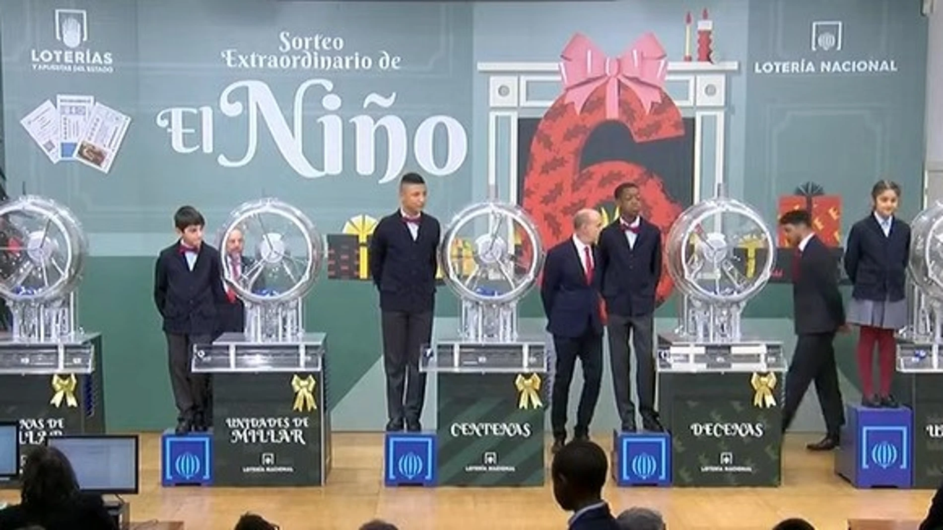 Sorteo de El Niño REMITIDA / HANDOUT por RTVE Fotografía remitida a medios de comunicación exclusivamente para ilustrar la noticia a la que hace referencia la imagen, y citando la procedencia de la imagen en la firma 06/01/2026