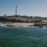 Faro de Trafalgar, en el litoral de Barbate (Cádiz) Faro de Trafalgar, en el litoral de Barbate (Cádiz)