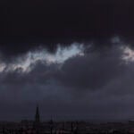 Vista del cielo en San Sebasti&aacute;n