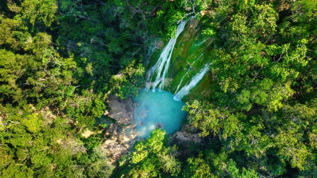 La Cascada El Lim&oacute;n en la Pen&iacute;nsula de Saman&aacute;, Rep&uacute;blica Dominicana