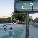 Ola de fr&iacute;o en Sevilla