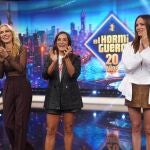 Kira Mir&oacute;, Raquel Guerrero y Mar&iacute;a Herv&aacute;s en 'El Hormiguero'