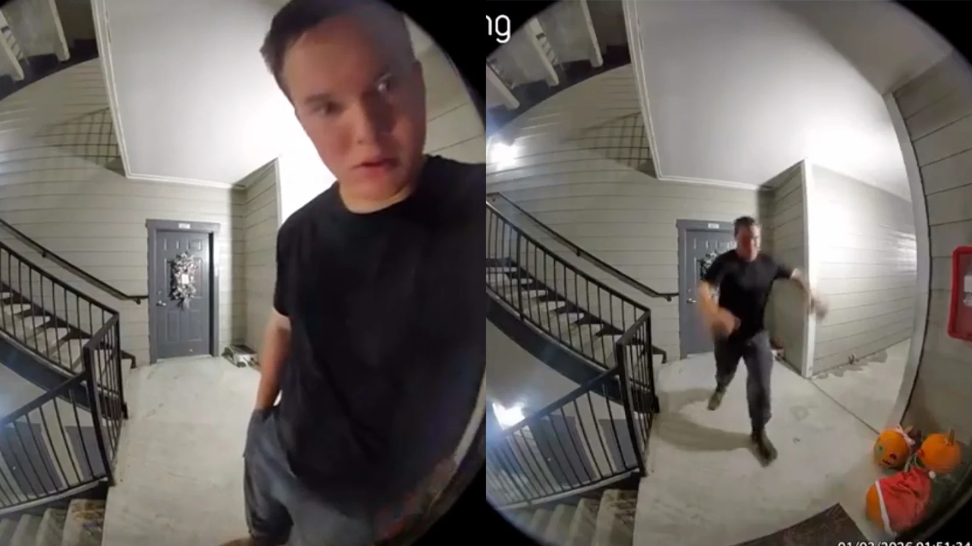 Un hombre tira abajo la puerta de un vecino que gritaba pidiendo ayuda