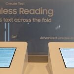 Nuevo panel OLED plegable de Samsung