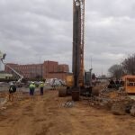 Obras del metro de Sevilla