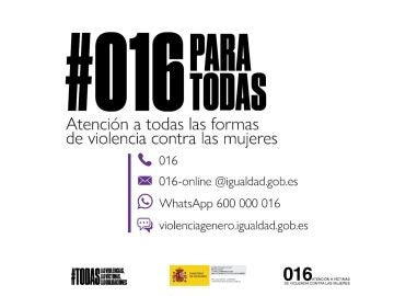 El tel&eacute;fono de ayuda a las v&iacute;ctimas de violencia de g&eacute;nero