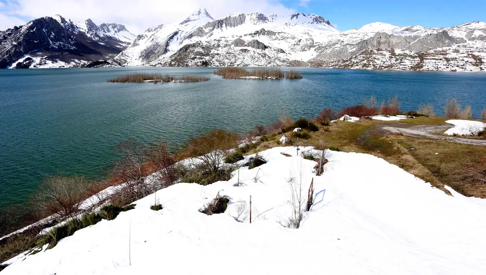 Nieve en Riaño