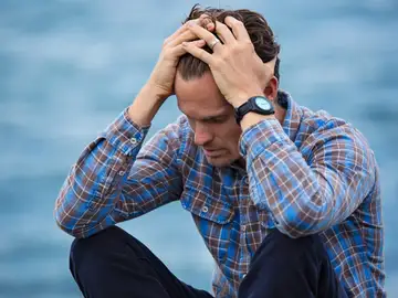 Imagen de archivo sobre una persona que ha fracasado Imagen de archivo sobre una persona que ha fracasado