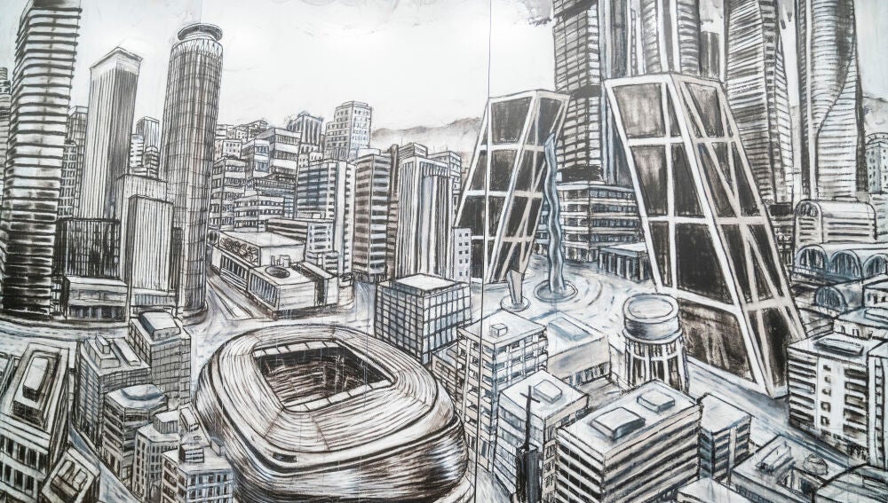 Javier de Juan presenta en Yusto Giner una intervención expositiva que refleja a la propia Madrid. David Jar